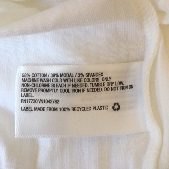 (2) NWT Women’s Small White Ribbed A New Day Blouse Shirt Top Short Sleeve Tee - Picture 10 of 11